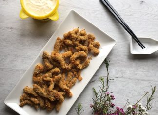 Rabas de cerdo Yokomolomo ¿Guarrindongada de David De Jorge o aperitivo cool?